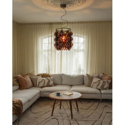 ByRydens - Zsinóros függeszték GEMMA 1xE27/5W/230V