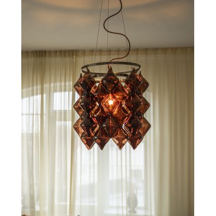 ByRydens - Zsinóros függeszték GEMMA 1xE27/5W/230V