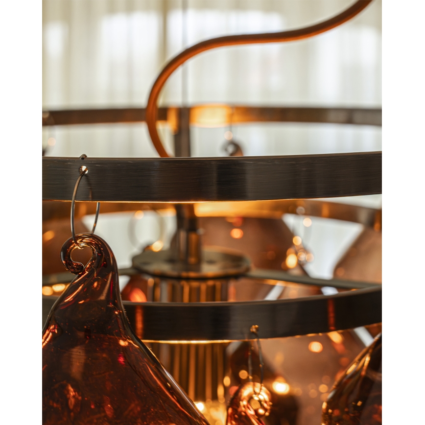 ByRydens - Zsinóros függeszték GEMMA 1xE27/5W/230V