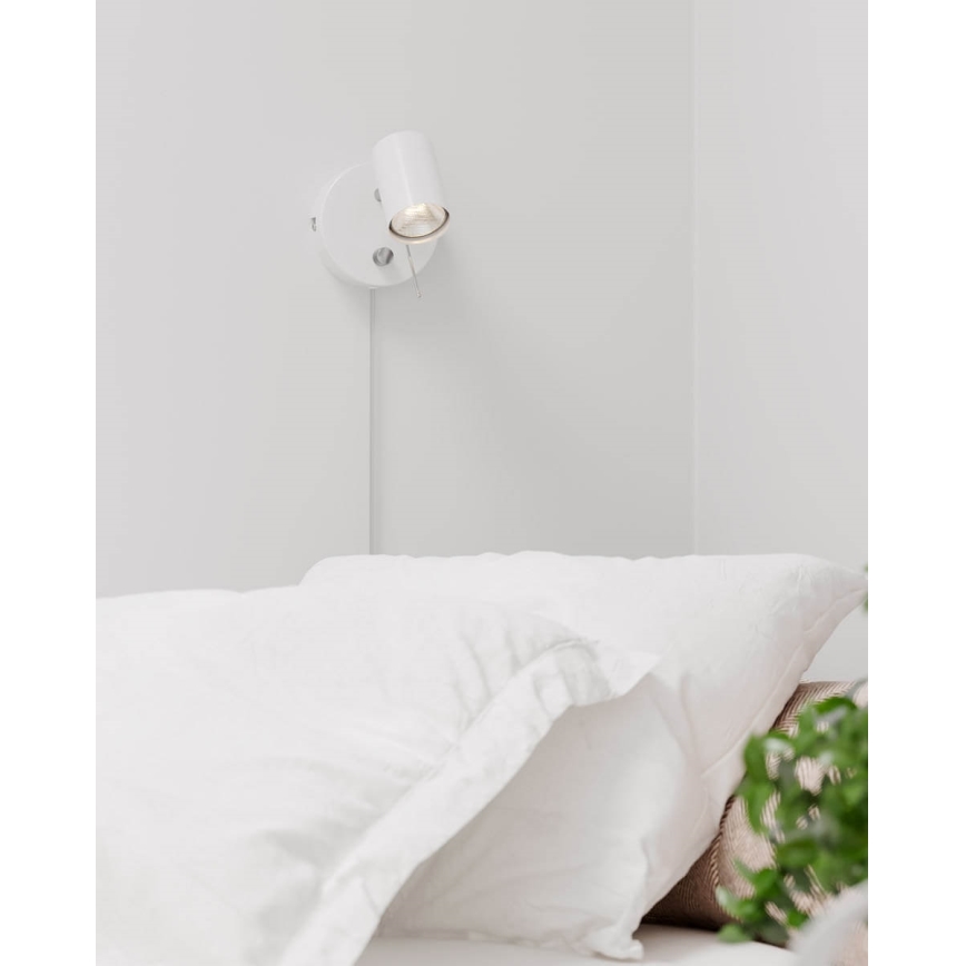 ByRydens - Dimmelhető fali spotlámpa CORRECT 1xGU10/7W/230V fehér