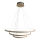 ByRydens - TRIONE LED csillár kábelen LED/45W/230V, bézs, átmérő 80 cm