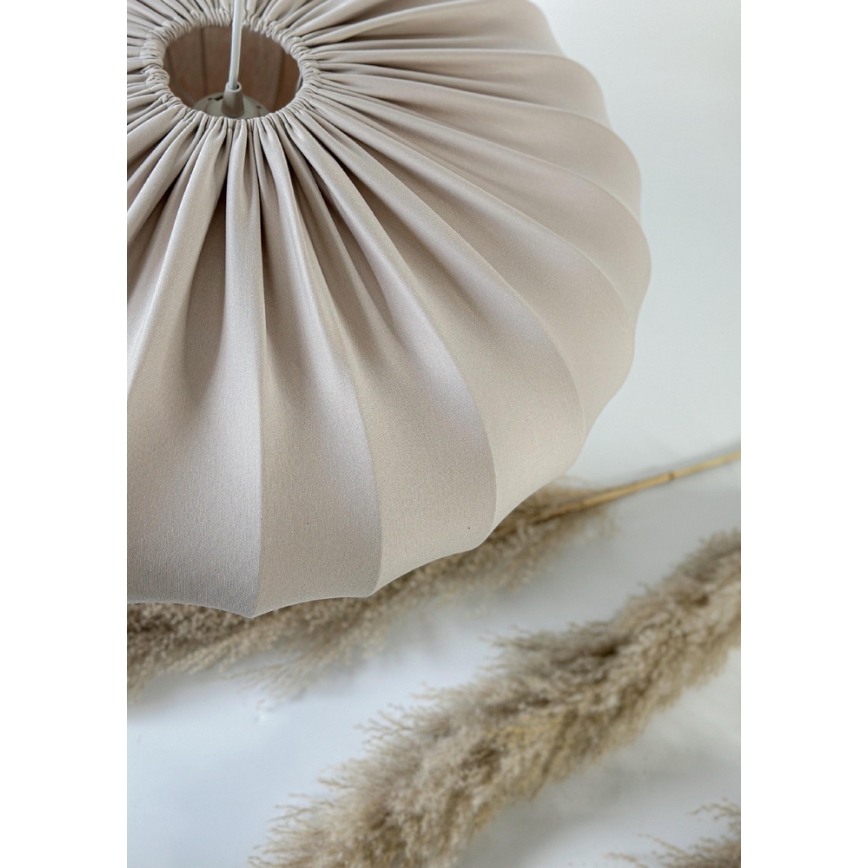 CAFEE kábeles csillár 1xE27/40W/230V, átm. 52 cm, bézs