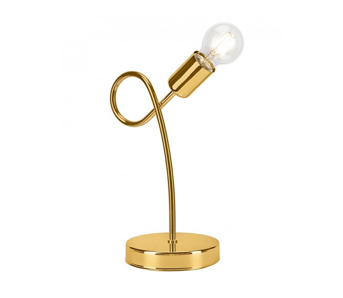 CAMILLA asztali lámpa 1xE27/60W/230V arany színben LN