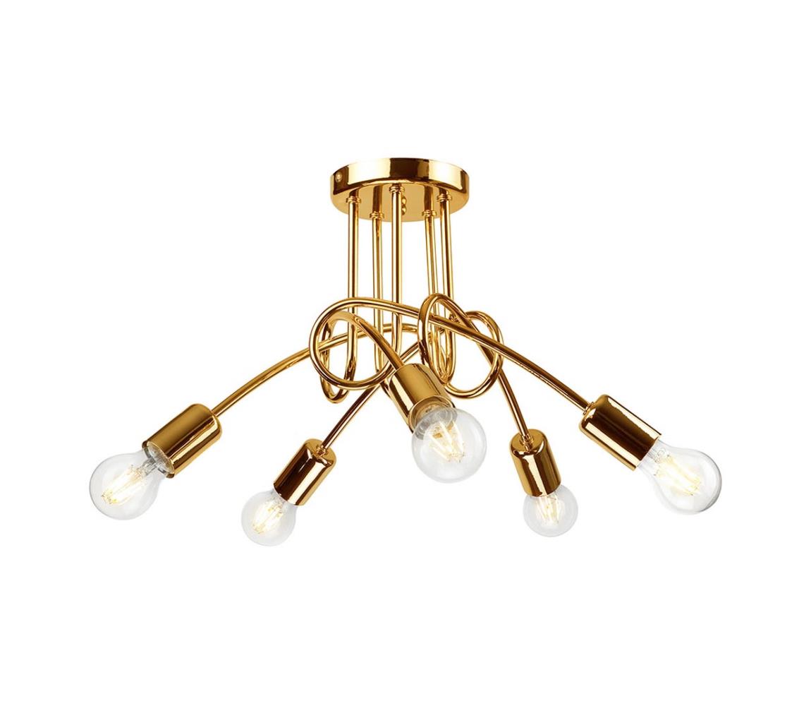 CAMILLA mennyezeti lámpa 5xE27/60W/230V LM 5.79 złoty