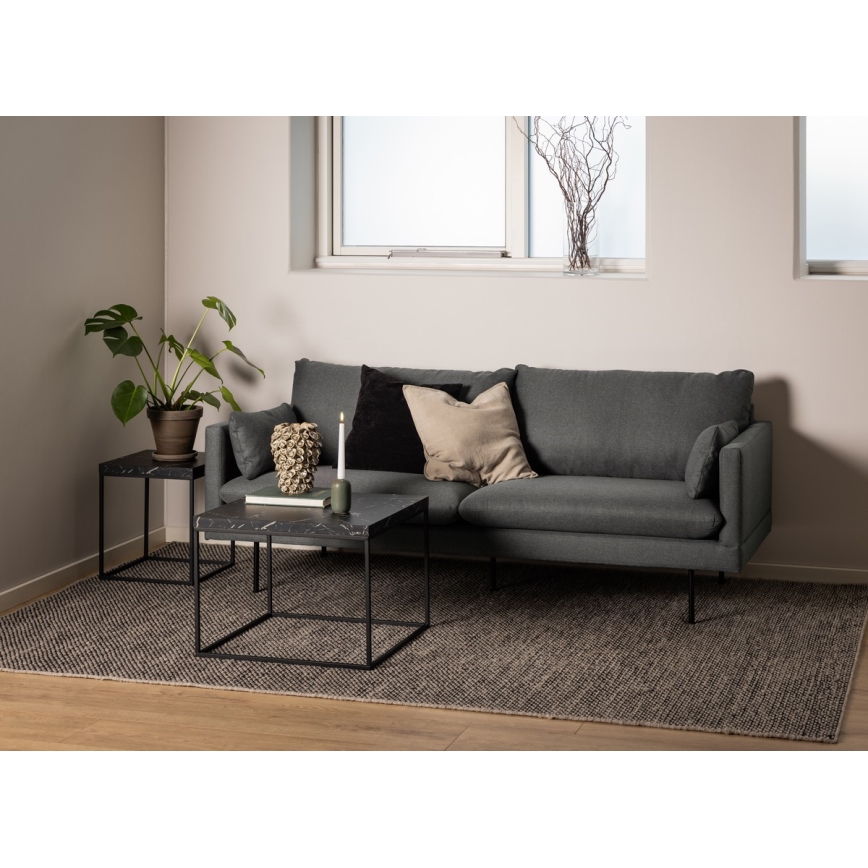 CAMILO fekete dohányzóasztal