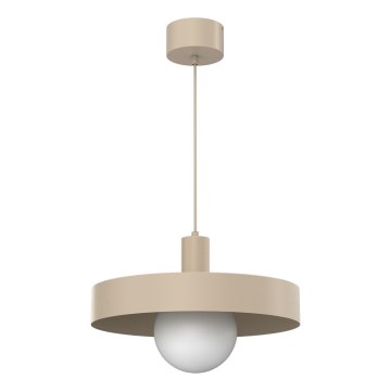 CANAN kábellel függesztett csillár 1xE27/15W/230V átm. 40 cm bézs
