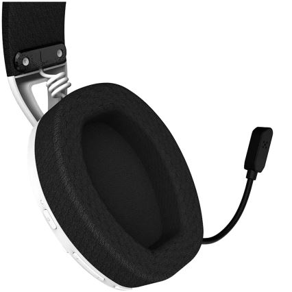 Canyon - Vezeték nélküli mikrofonos fejhallgató 400 mAh fehér