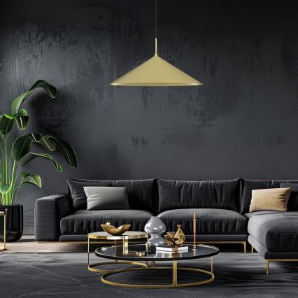 CAPITAL csillár kábellel 1xGX53/15W/230V, átm. 60 cm, arany