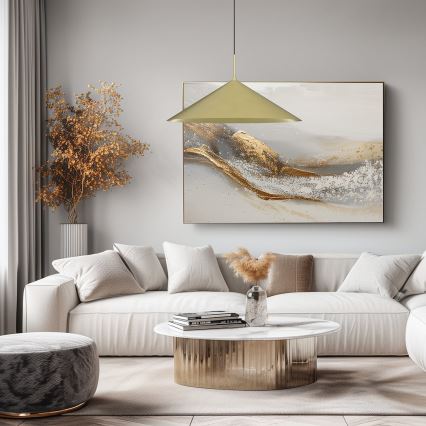 CAPITAL csillár kábellel 1xGX53/15W/230V, átm. 60 cm, arany