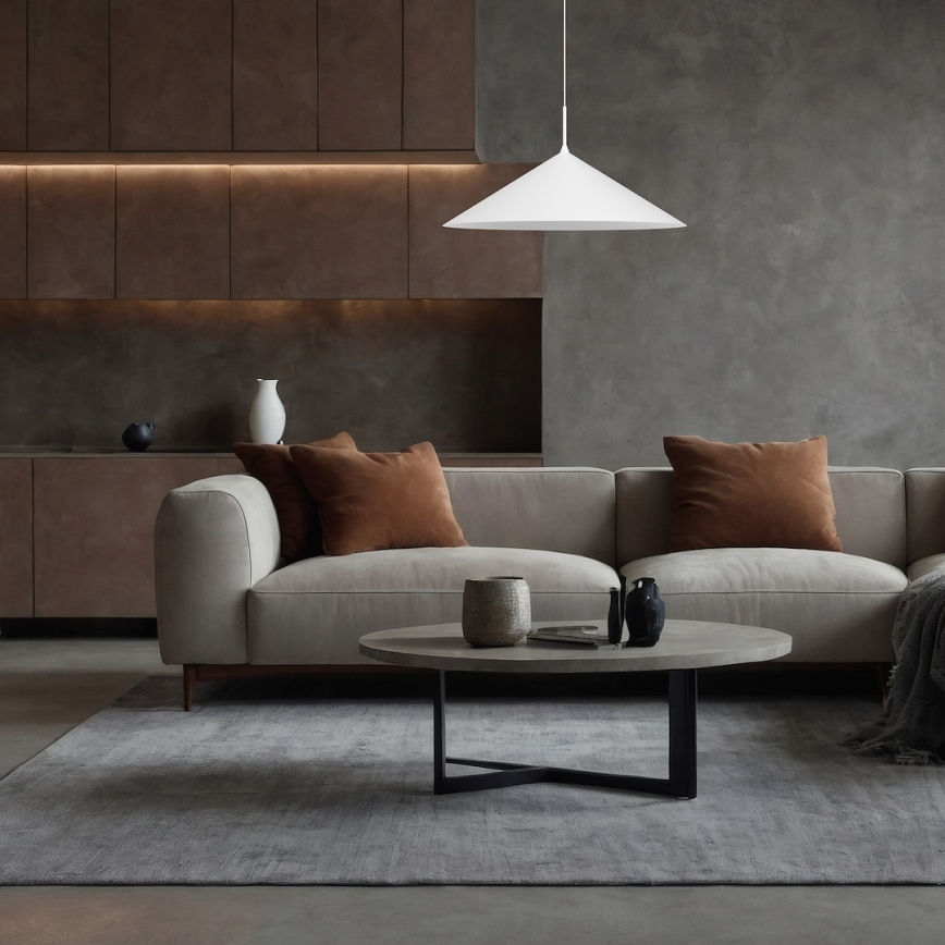 CAPITAL függőlámpa kábellel 1xGX53/15W/230V átm. 60 cm fehér