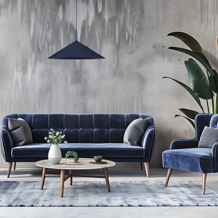 CAPITAL kábeles csillár 1xGX53/15W/230V, átm. 60 cm, kék