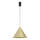 CAPITAL kábeles csillár 1xGX53/15W/230V, Ø 32 cm, aranyszínű