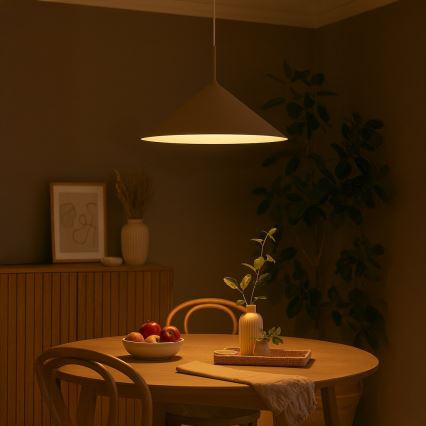 CAPITAL kábelre függesztett csillár 1xGX53/15W/230V, átm. 60 cm, bézs