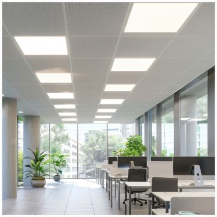 CAPRI LED álmennyezeti panel 25/30/40 W 230 V 3000/4000/5700 K 62x62 cm fehér