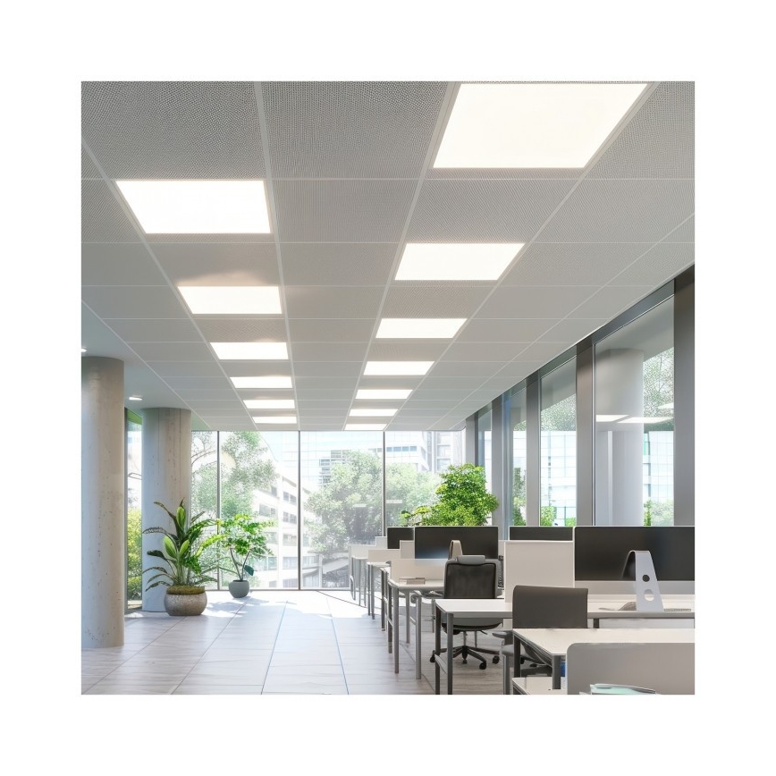 CAPRI LED álmennyezeti panel 25/30/40 W 230 V 3000/4000/5700 K 62x62 cm fehér