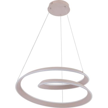 CASHMERE LED kábeles függőlámpa, 75 W/230 V, átmérő 60 cm, fehér
