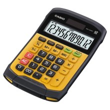 Casio - Vízálló asztali számológép 1xCR2032 IP54 fekete/narancs