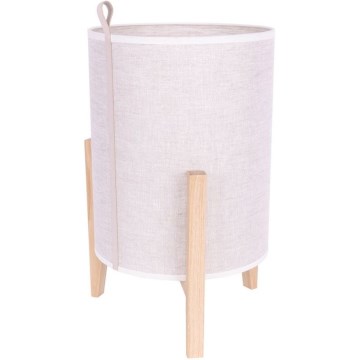 CASIOPEA asztali lámpa 1xE27/40W/230V 40 cm tölgy