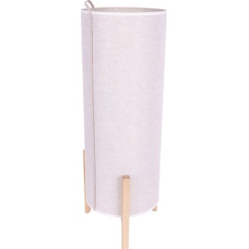 CASIOPEA asztali lámpa 1xE27/40W/230V 70 cm tölgy