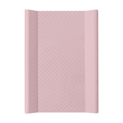 CebaBaby - Pelenkázó alátét rögzített lappal kétoldalú COMFORT 50x70 cm rózsaszín