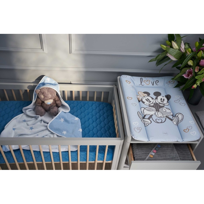 CebaBaby - Pelenkázó lap háromszöges DISNEY 50x70 cm kék