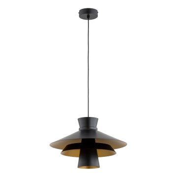 CELESTE kábeles függőlámpa 1xE27/15W/230V fekete
