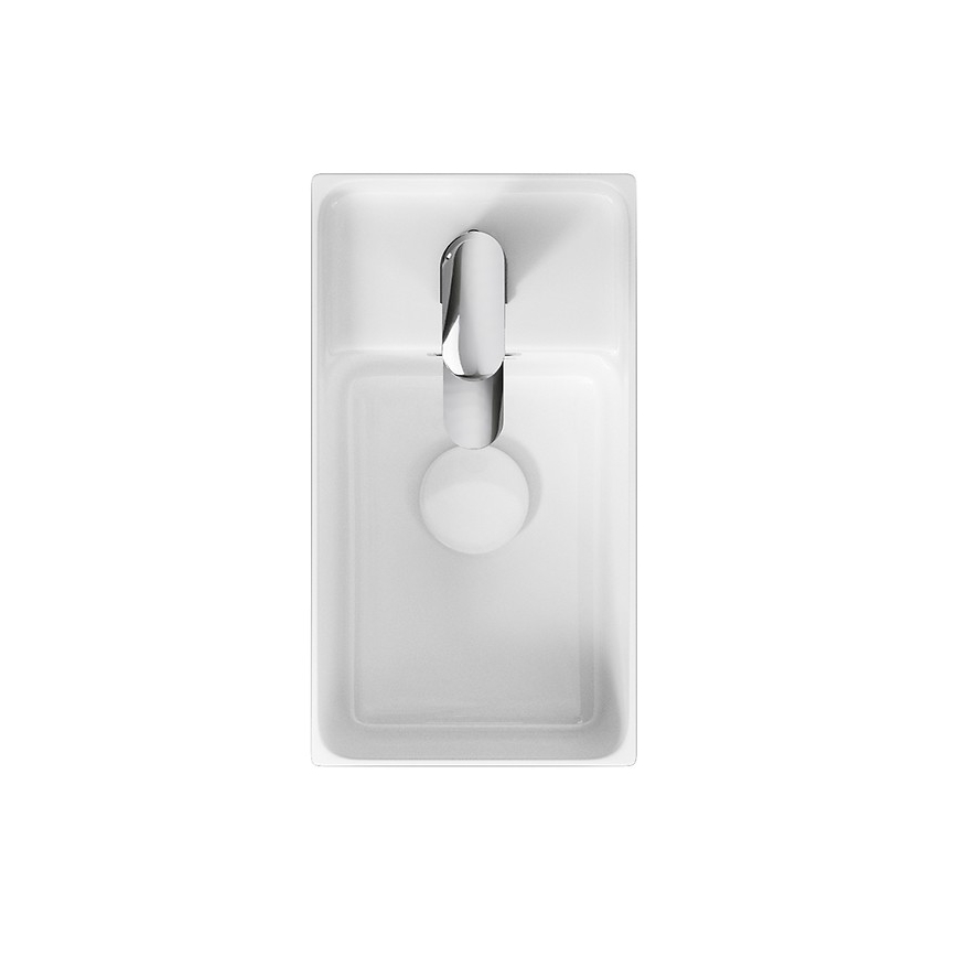 Cersanit K114-004 - CREA 22x40 cm-es mosdó kerámia/fényes fehér, pult alá szerelhető