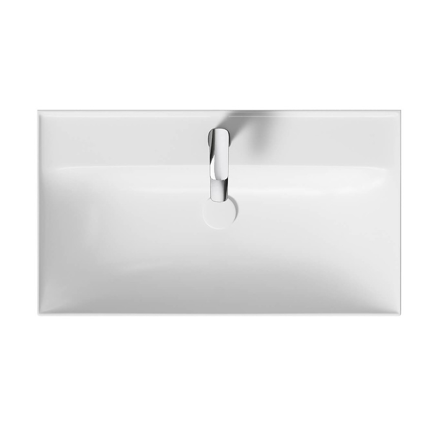 Cersanit K120-010 - Beépíthető mosdó LARGA 46x80,5 cm kerámia/fényes fehér