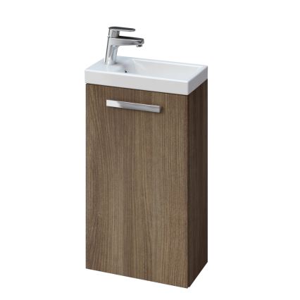 Cersanit K32-001-BOX - COMO 22x40 cm ráültethető/fali mosdó, kerámia, fényes fehér