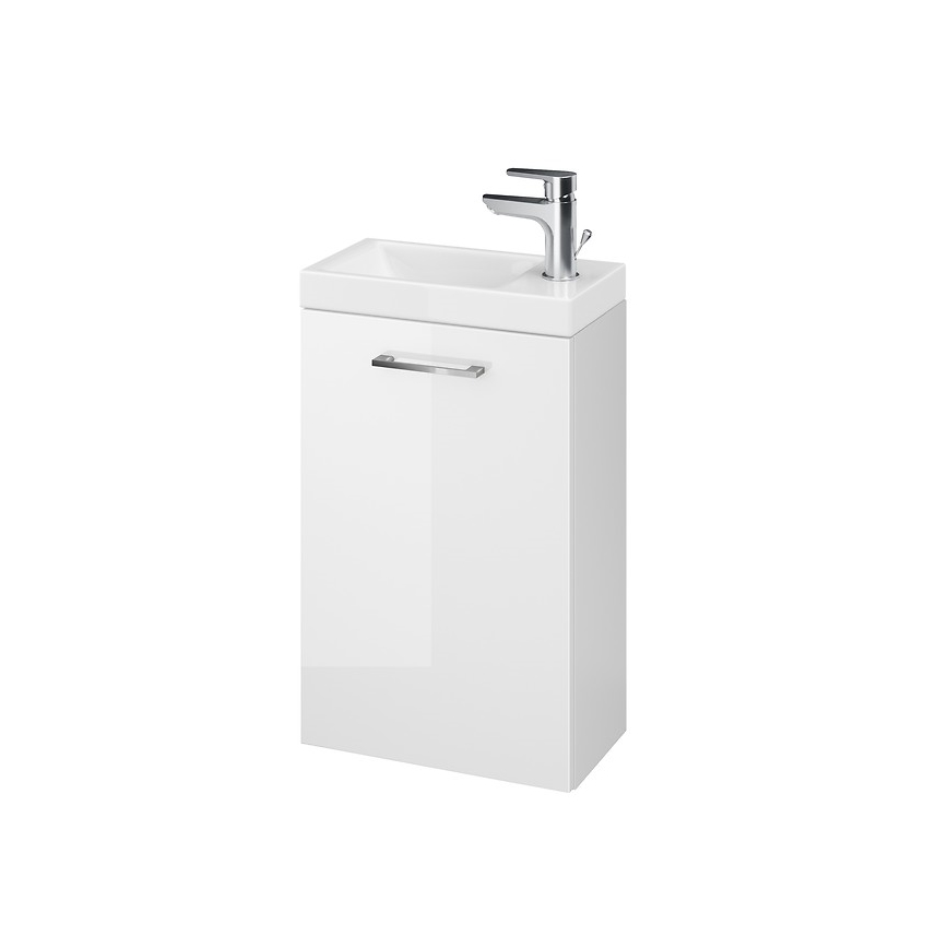 Cersanit K32-001-BOX - COMO 22x40 cm ráültethető/fali mosdó, kerámia, fényes fehér