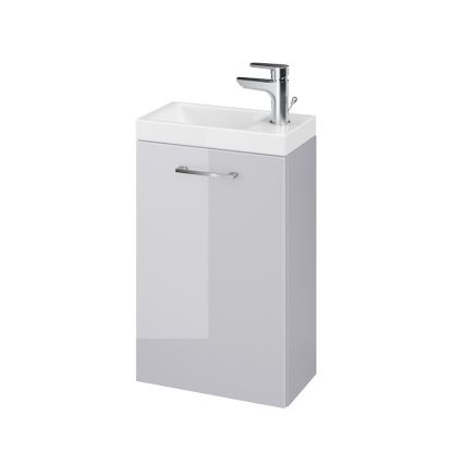 Cersanit K32-001-BOX - COMO 22x40 cm ráültethető/fali mosdó, kerámia, fényes fehér