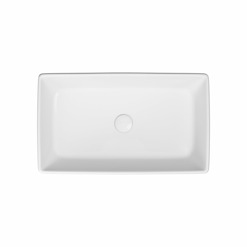 Cersanit K35-047-ECO - CITY ráültethető mosdó 36x60 cm, kerámia/fényes fehér