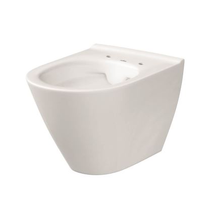 Cersanit K701-104 - Fali WC ülőkével CITY OVAL kerámia/fehér