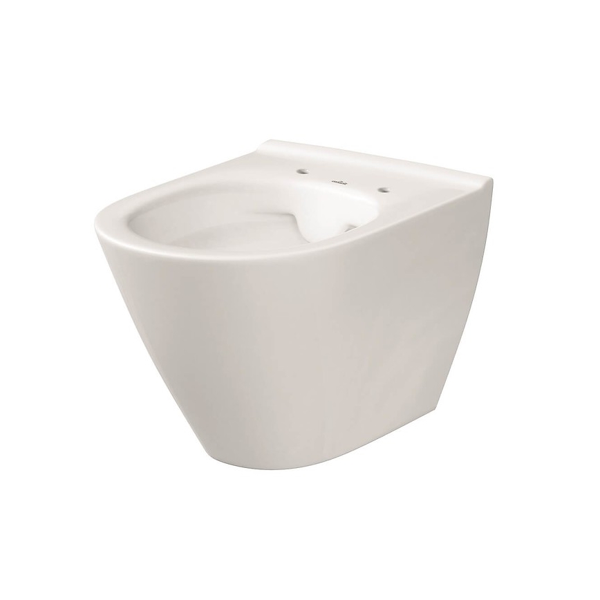 Cersanit K701-104 - Fali WC ülőkével CITY OVAL kerámia/fehér