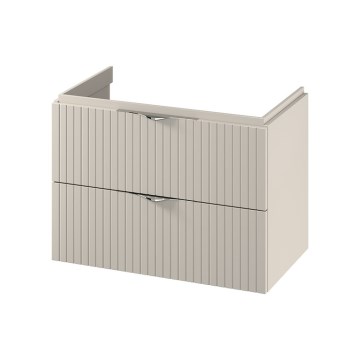 Cersanit S1015-003 - Függesztett mosdó alatti fürdőszobai szekrény TIRSO 80x45 cm bézs