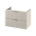 Cersanit S1015-003 - Függesztett mosdó alatti fürdőszobaszekrény TIRSO 80x55x45 cm bézs
