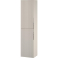 Cersanit S1015-006 - Függesztett fürdőszobai szekrény TIRSO 40x160x30 cm bézs