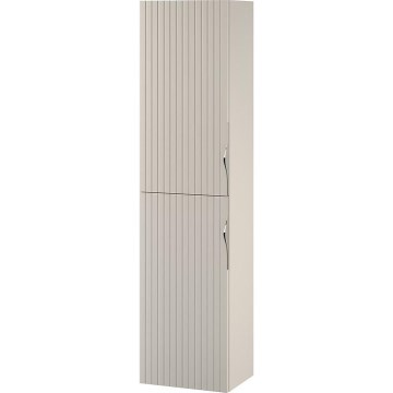 Cersanit S1015-006 - Függesztett fürdőszobai szekrény TIRSO 40x160x30 cm bézs