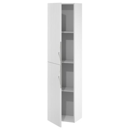 Cersanit S1015-010 - TIRSO függesztett fürdőszobai szekrény 40x160x30 cm matt fehér