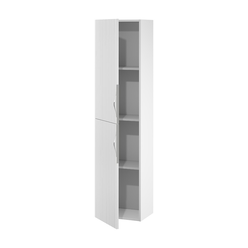 Cersanit S1015-010 - TIRSO függesztett fürdőszobai szekrény 40x160x30 cm matt fehér