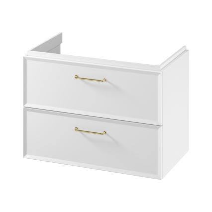 Cersanit S1021-004 - MILLE falra szerelhető mosdószekrény 80x45 cm fehér