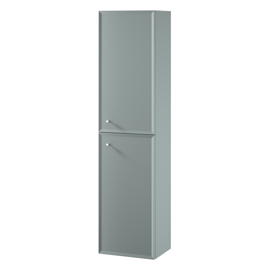 Cersanit S1021-012 - Fali fürdőszobaszekrény MILLE 40x160x30 cm, menta