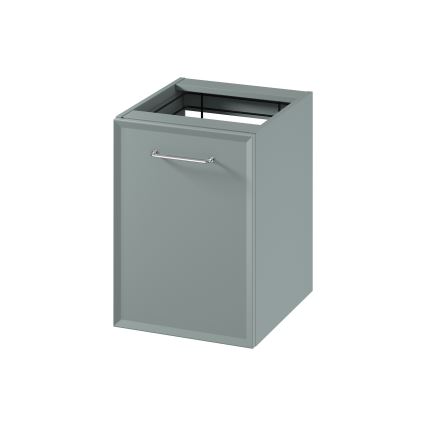 Cersanit S1022-010 - MILLE fali fürdőszobaszekrény szennyeskosárral 40x55x45 cm menta