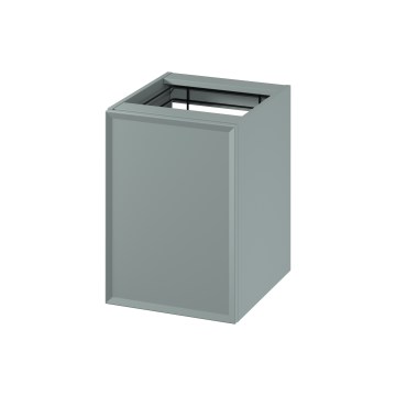Cersanit S1022-010 - MILLE fali fürdőszobaszekrény szennyeskosárral 40x55x45 cm menta