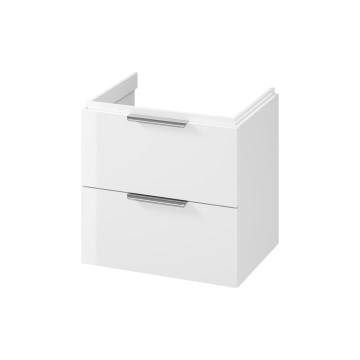 Cersanit S598-046-DSM - Falra szerelhető mosdó alatti fürdőszobai szekrény MALIKA 60x45 cm fehér