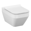 Cersanit S701-213-ECO - Függesztett WC CREA ülőkével kerámia/fehér