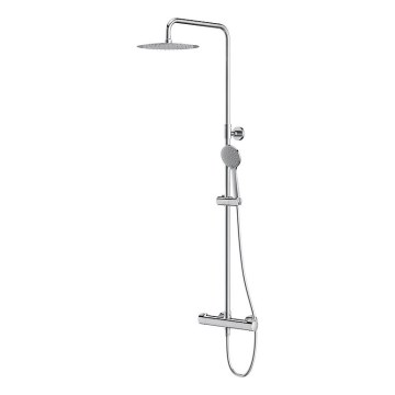 Cersanit S951-340 - Zuhanyszett termosztátos CITY csapteleppel, fényes króm