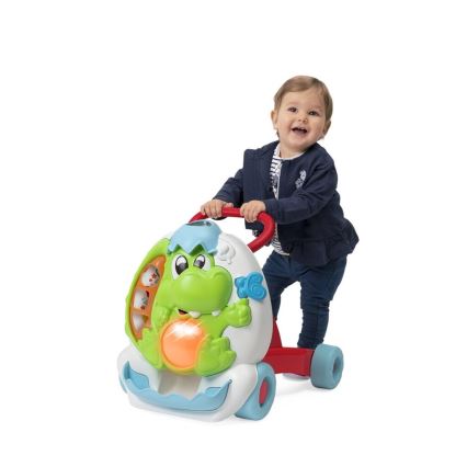 Chicco - 2 az 1-ben járóka aktivitásokkal és hanggal DINO 2xAA