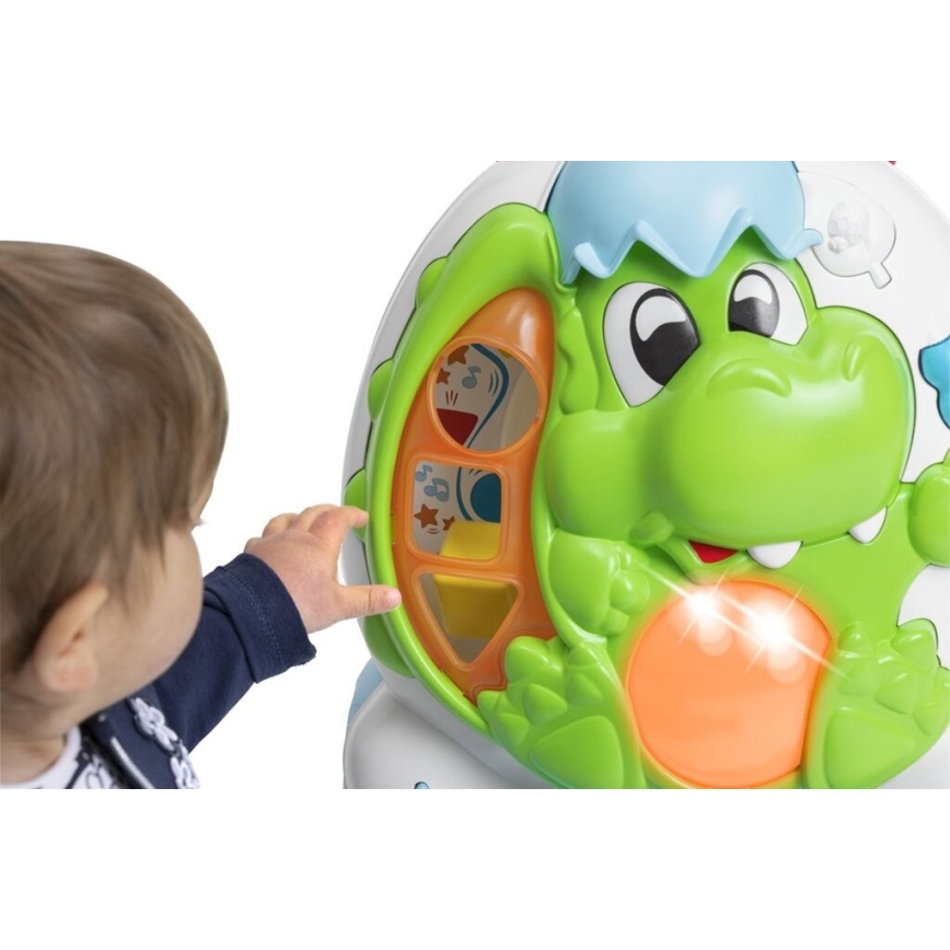 Chicco - 2 az 1-ben járóka aktivitásokkal és hanggal DINO 2xAA