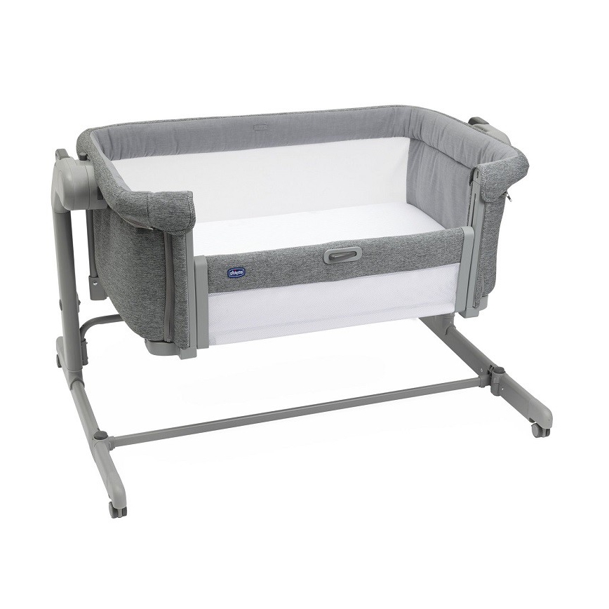 Chicco - Gyerekágy 2 az 1-ben NEXT2ME MAGIC EVO sötétszürke